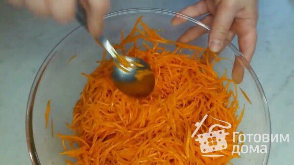 Рецепт морковки по-корейски фото к рецепту 12