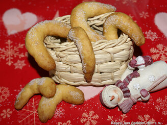 Печенье Ванильные рожки (Vanillekipferl)