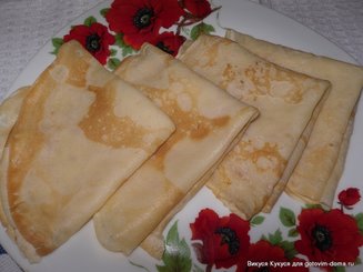 Бархатные блинчики