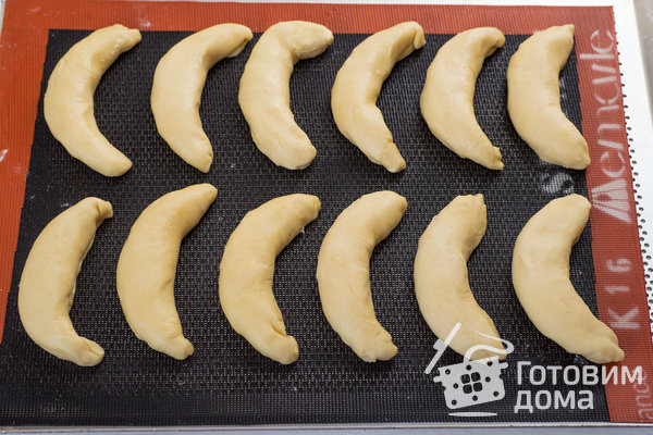 Печенье &quot;Бананы&quot; с творожной начинкой фото к рецепту 8