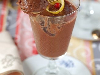 Шоколадно-манный мусс