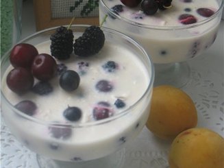 Творожный десерт