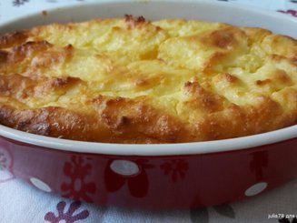 Творожная запеканка с кукурузной мукой
