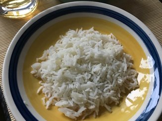 Рис с чесноком и сливочным маслом