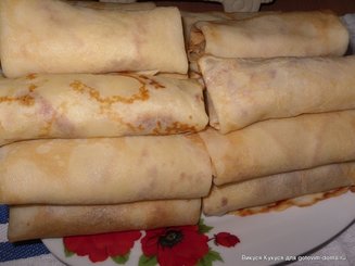 Бархатные блинчики