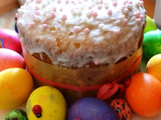 Кулич на сухих дрожжах