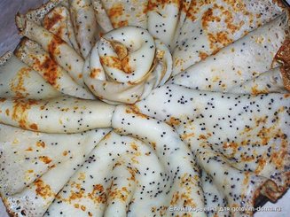 Французские маковые блинчики