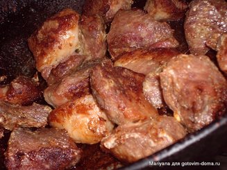 Мясо и картошка, запеченные по-домашнему