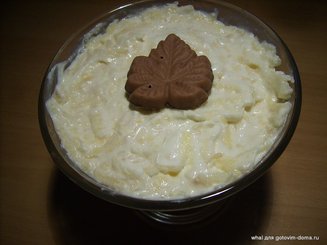 Яблочный крем