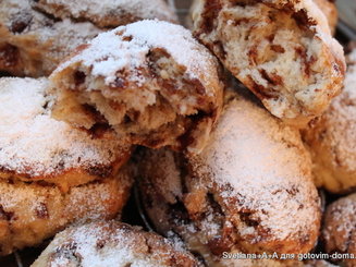 Рождественское  немецкое печенье "Mini-Stollen"