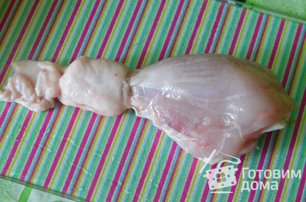 Фаршированные куриные голени фото к рецепту 1
