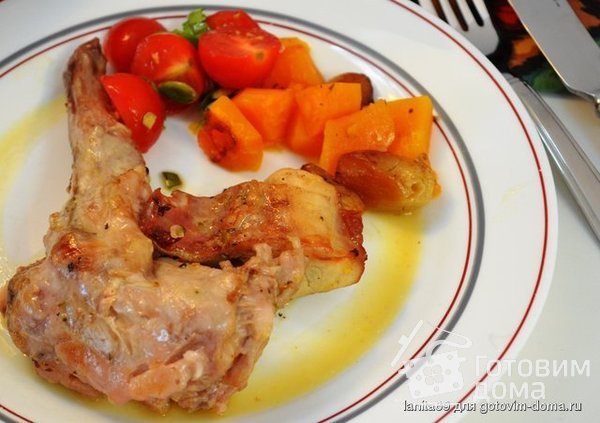 &quot;Южный гость&quot; кролик с тыквой и апельсинами фото к рецепту 5