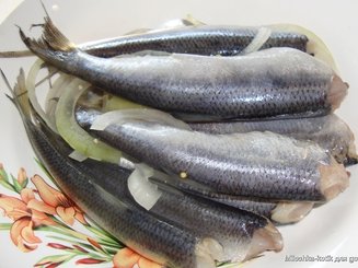 Сельдь в маринаде с пятью пряностями