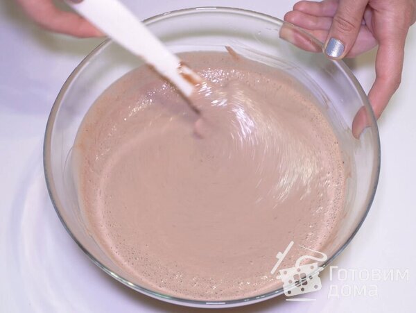 Шоколадное мороженое с кусочками банана фото к рецепту 4