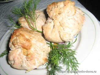 Куриные мешочки с сюрпризом