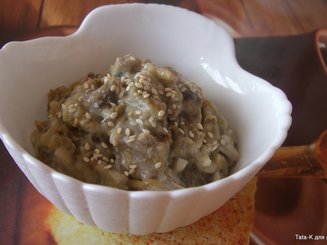 Патлыджан эзмеси - баклажановая закуска
