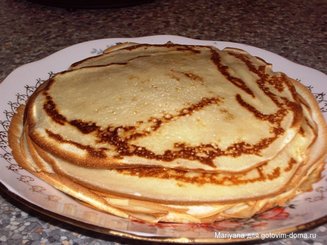 Блины, которые всегда не комом