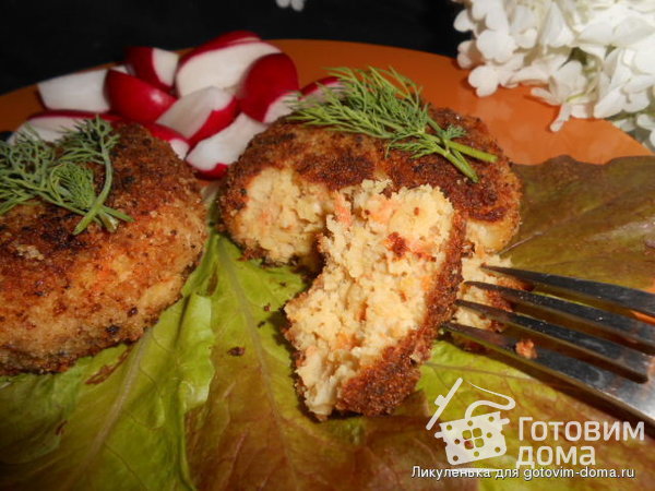 Гороховые котлеты с мясом фото к рецепту 5