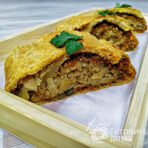 Рулет с квашеной капустой