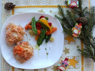 Скумбрия с овощами