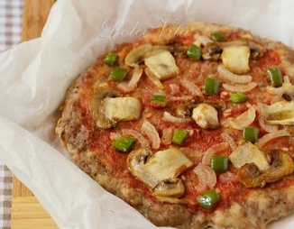 Meatza – Мексиканская мясная “пицца”