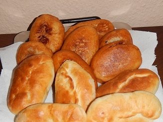 Заварное  дрожжевое безопарное тесто для пирожков