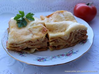 Лазанья по рецепту бабушки