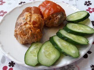 Фаршированый болгарский перец