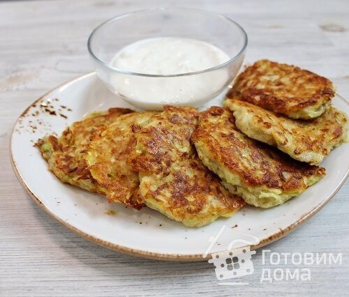 Оладьи из кабачков