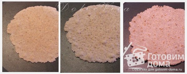 Тонкие пшенично-ржаные лепёшки с орехами (или семечками) фото к рецепту 3