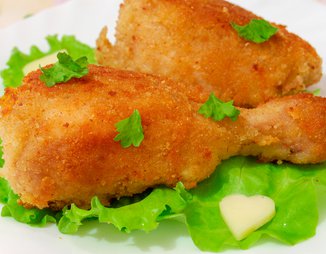 Курица с хрустящей сырной корочкой