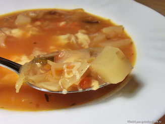 Сырные щи