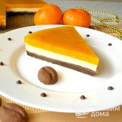 Мандариновый чизкейк