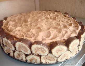 Торт "Соломандра" (без выпечки)