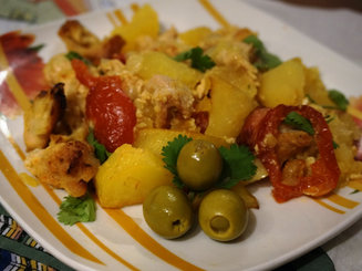 Mosli tunisien (Мосли по-тунисски) из курицы