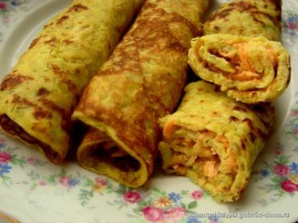 Пряные кабачковые блинчики