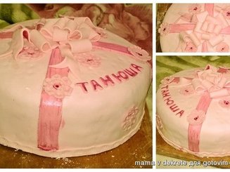 [МК] Изготовление мастики из "маршмеллоу" и розы из мастики
