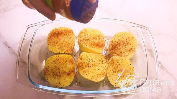 Картофельные лодочки фото к рецепту 4