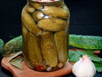 "Детские" маринованные огурчики