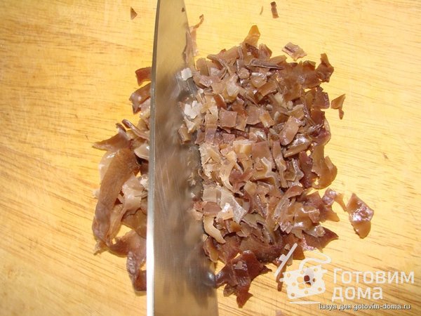 Китайские лепёшки с мясом и грибами му-эр фото к рецепту 9