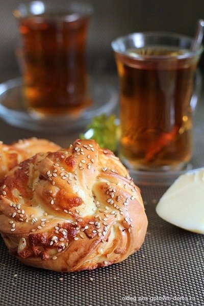 Турецкие хлебные булочки с сезамом фото к рецепту 5
