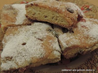 Рождественское  немецкое печенье "Mini-Stollen"