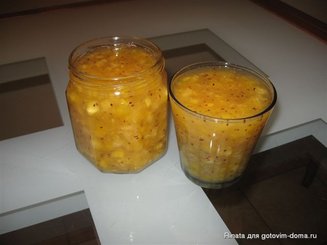 Изумрудное варенье с киви