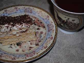 Торт "Молочная девочка"