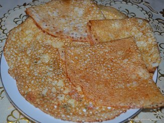 Заварные блины на кефире
