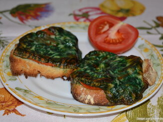 Потапцы с помидорами