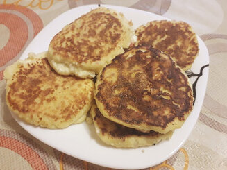 Сырники с кукурузной мукой