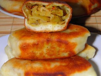Заварное  дрожжевое безопарное тесто для пирожков