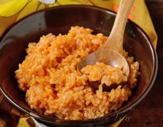 Arroz rojo - Красный рис