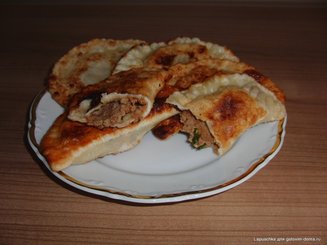 Чебуреки постные с "мясом"